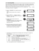 Предварительный просмотр 29 страницы Vibra AF-220 Operation Manual