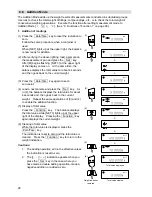 Предварительный просмотр 30 страницы Vibra AF-220 Operation Manual