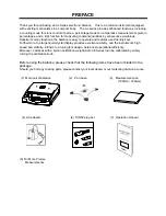 Предварительный просмотр 3 страницы Vibra AJ-CESeries Operation Manual