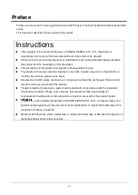 Предварительный просмотр 3 страницы Vibra ALE-NC Series Operation Manual