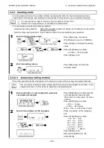 Предварительный просмотр 33 страницы Vibra ALE-NC Series Operation Manual