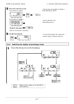 Предварительный просмотр 37 страницы Vibra ALE-NC Series Operation Manual