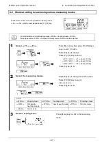 Предварительный просмотр 77 страницы Vibra ALE-NC Series Operation Manual