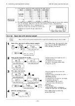 Предварительный просмотр 80 страницы Vibra ALE-NC Series Operation Manual