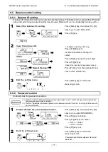 Предварительный просмотр 81 страницы Vibra ALE-NC Series Operation Manual