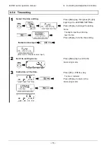 Предварительный просмотр 85 страницы Vibra ALE-NC Series Operation Manual