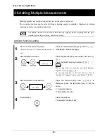 Предварительный просмотр 48 страницы Vibra CE series Operation Manual