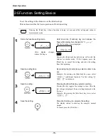 Preview for 30 page of Vibra CJ-E series Operation Manual