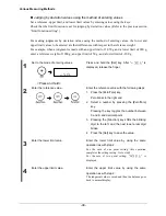 Preview for 58 page of Vibra CJ-E series Operation Manual