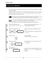 Preview for 62 page of Vibra CJ-E series Operation Manual