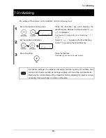 Preview for 97 page of Vibra CJ-E series Operation Manual