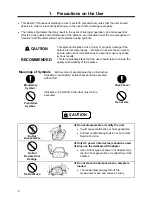 Предварительный просмотр 5 страницы Vibra SJ-1200CE Operation Manual