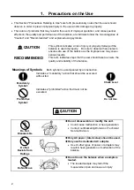 Preview for 5 page of Vibra SJP-CE Series Operation Manual