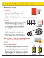 Preview for 2 page of VibrAlign Belt Hog Operator'S Manual