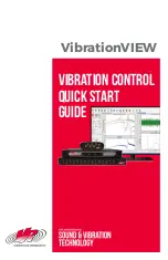 Preview for 1 page of Vibration Research VibrationVIEW Quick Start Manual