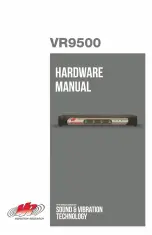 Vibration Research VR9500 Hardware Manual preview