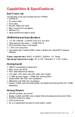 Preview for 7 page of Vibration Research VR9500 Hardware Manual