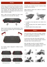 Предварительный просмотр 4 страницы Vibration Therapeutic VT027 User Manual & Tech Specs