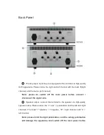 Preview for 7 page of VIBRATO NS 160 Owner'S Manual