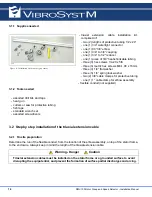 Предварительный просмотр 14 страницы VibroSystM DMV-100 Installation Manual