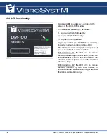 Предварительный просмотр 26 страницы VibroSystM DMV-100 Installation Manual