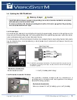 Предварительный просмотр 15 страницы VibroSystM STATE-200 Installation Manual