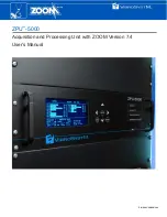 VibroSystM ZPU-5000 User Manual preview