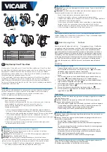 Vicair Flex Back User Manual preview