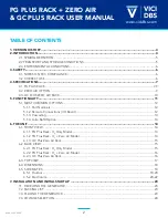 Preview for 2 page of VICI DBS DB-FH-1800 Zero Air User Manual