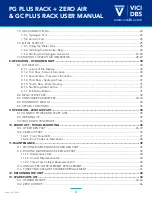 Preview for 3 page of VICI DBS DB-FH-1800 Zero Air User Manual