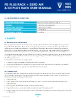 Preview for 6 page of VICI DBS DB-FH-1800 Zero Air User Manual