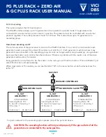 Preview for 12 page of VICI DBS DB-FH-1800 Zero Air User Manual