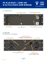 Preview for 14 page of VICI DBS DB-FH-1800 Zero Air User Manual