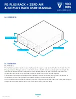 Preview for 17 page of VICI DBS DB-FH-1800 Zero Air User Manual