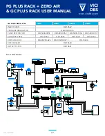 Preview for 19 page of VICI DBS DB-FH-1800 Zero Air User Manual