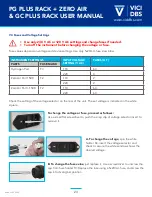 Preview for 23 page of VICI DBS DB-FH-1800 Zero Air User Manual