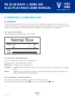 Preview for 30 page of VICI DBS DB-FH-1800 Zero Air User Manual