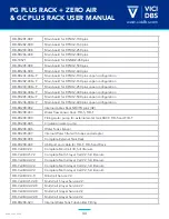 Preview for 44 page of VICI DBS DB-FH-1800 Zero Air User Manual