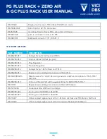 Preview for 46 page of VICI DBS DB-FH-1800 Zero Air User Manual