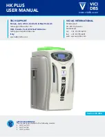 VICI DBS HK Plus 100 User Manual preview