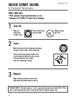 Preview for 2 page of Vick V977-LA Use And Care Manual