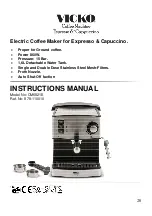 Preview for 1 page of Vicko CM6821E Instruction Manual