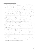 Preview for 12 page of Vicko CM6821E Instruction Manual