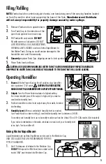 Preview for 5 page of Vicks CoolRelief VUL600 Series Use And Care Manual