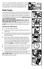 Preview for 7 page of Vicks CoolRelief VUL600 Series Use And Care Manual