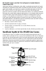 Preview for 23 page of Vicks CoolRelief VUL600 Series Use And Care Manual