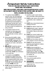 Preview for 2 page of Vicks EasyCare+ Top Fill Use And Care Manual