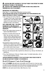 Preview for 9 page of Vicks EasyCare+ Top Fill Use And Care Manual