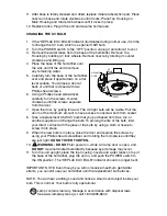 Preview for 8 page of Vicks Germ-Free V790 Instructions Manual