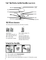 Предварительный просмотр 4 страницы Vicks MiniFilterFree VUL520 Use And Care Manual